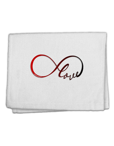 Infinite Love 11&#x22;x18&#x22; Dish Fingertip Towel-Fingertip Towel-TooLoud-White-Davson Sales