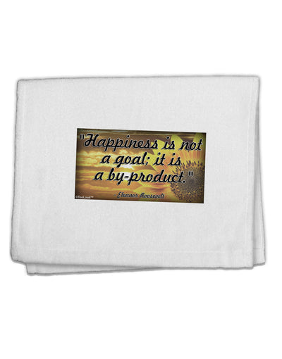 Happiness Is Not A Goal 11&#x22;x18&#x22; Dish Fingertip Towel by TooLoud-Fingertip Towel-TooLoud-White-Davson Sales