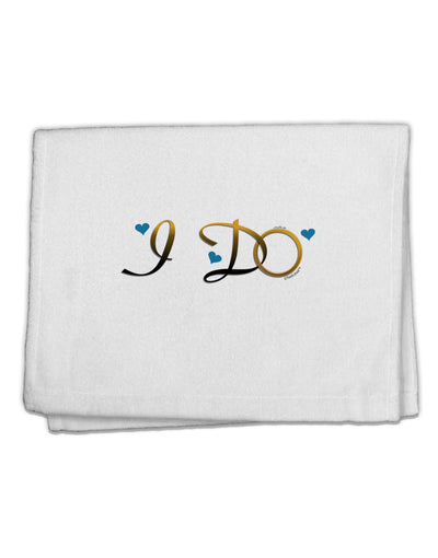 I Do - Groom 11&#x22;x18&#x22; Dish Fingertip Towel-Fingertip Towel-TooLoud-White-Davson Sales