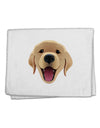 Cute Golden Retriever Puppy Face 11&#x22;x18&#x22; Dish Fingertip Towel-Fingertip Towel-TooLoud-White-Davson Sales