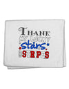 Thank My Lucky Stars and Stripes Color 11&#x22;x18&#x22; Dish Fingertip Towel by TooLoud-Fingertip Towel-TooLoud-White-Davson Sales