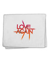 Love Again Typography 11&#x22;x18&#x22; Dish Fingertip Towel-Fingertip Towel-TooLoud-White-Davson Sales