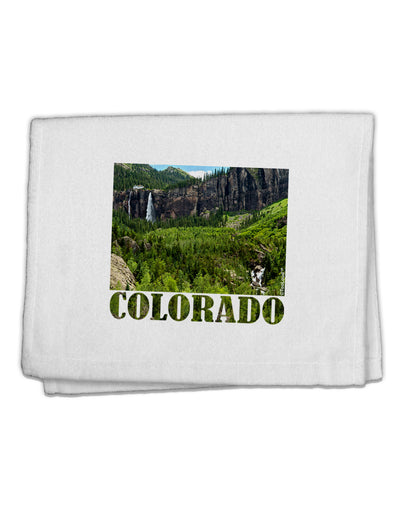 Beautiful Cliffs Colorado 11&#x22;x18&#x22; Dish Fingertip Towel by TooLoud-Fingertip Towel-TooLoud-White-Davson Sales