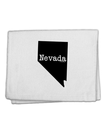 Nevada - United States Shape 11&#x22;x18&#x22; Dish Fingertip Towel by TooLoud-Fingertip Towel-TooLoud-White-Davson Sales