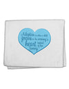 Adoption is When - Mom and Son Quote 11&#x22;x18&#x22; Dish Fingertip Towel by TooLoud-Fingertip Towel-TooLoud-White-Davson Sales