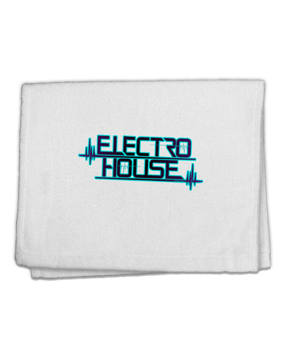 Electro House Bolt 11&#x22;x18&#x22; Dish Fingertip Towel-Fingertip Towel-TooLoud-White-Davson Sales