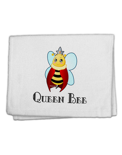 Queen Bee Text 11&#x22;x18&#x22; Dish Fingertip Towel by TooLoud-Fingertip Towel-TooLoud-White-Davson Sales