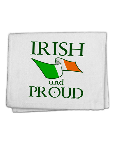 Irish and Proud 11&#x22;x18&#x22; Dish Fingertip Towel-Fingertip Towel-TooLoud-White-Davson Sales