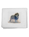 Lion Watercolor B 11&#x22;x18&#x22; Dish Fingertip Towel-Fingertip Towel-TooLoud-White-Davson Sales