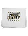 Proud Veteran Camo 11&#x22;x18&#x22; Dish Fingertip Towel-Fingertip Towel-TooLoud-White-Davson Sales