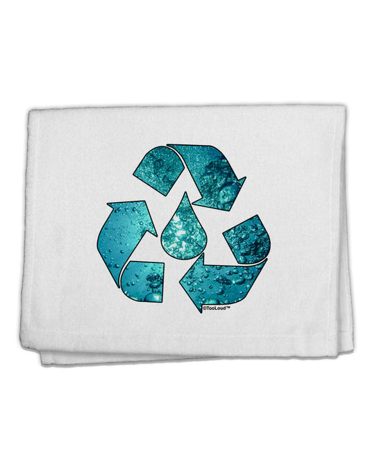 Water Conservation 11&#x22;x18&#x22; Dish Fingertip Towel by TooLoud-Fingertip Towel-TooLoud-White-Davson Sales