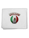 Soccer Ball Flag - Mexico 11&#x22;x18&#x22; Dish Fingertip Towel-Fingertip Towel-TooLoud-White-Davson Sales