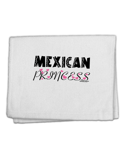 Mexican Princess - Cinco de Mayo 11&#x22;x18&#x22; Dish Fingertip Towel by TooLoud-Fingertip Towel-TooLoud-White-Davson Sales