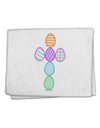 Easter Egg Cross Faux Applique 11&#x22;x18&#x22; Dish Fingertip Towel-Fingertip Towel-TooLoud-White-Davson Sales