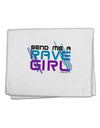 Send Me A Rave Girl 11&#x22;x18&#x22; Dish Fingertip Towel-Fingertip Towel-TooLoud-White-Davson Sales