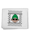 Cool Elf Christmas Sweater 11&#x22;x18&#x22; Dish Fingertip Towel-Fingertip Towel-TooLoud-White-Davson Sales