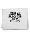 Electric Sky BnW 11&#x22;x18&#x22; Dish Fingertip Towel-Fingertip Towel-TooLoud-White-Davson Sales