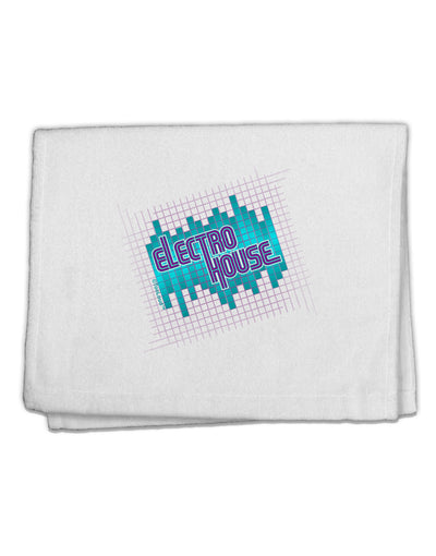 Electro House Equalizer 11&#x22;x18&#x22; Dish Fingertip Towel-Fingertip Towel-TooLoud-White-Davson Sales