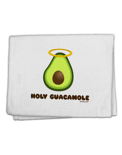 Holy Guacamole Design 11&#x22;x18&#x22; Dish Fingertip Towel by TooLoud-Fingertip Towel-TooLoud-White-Davson Sales