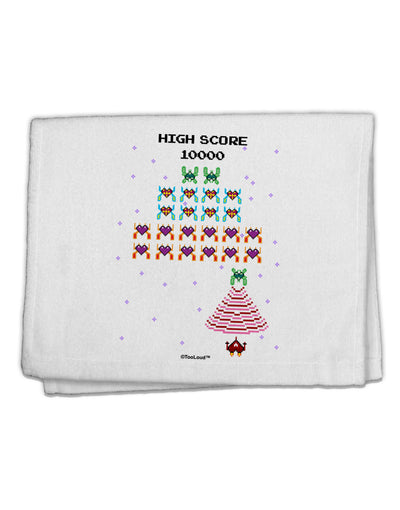 Retro Heart Fighter 11&#x22;x18&#x22; Dish Fingertip Towel-Fingertip Towel-TooLoud-White-Davson Sales