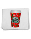 Blessed Yule Red Coffee Cup 11&#x22;x18&#x22; Dish Fingertip Towel by TooLoud-TooLoud-White-Davson Sales