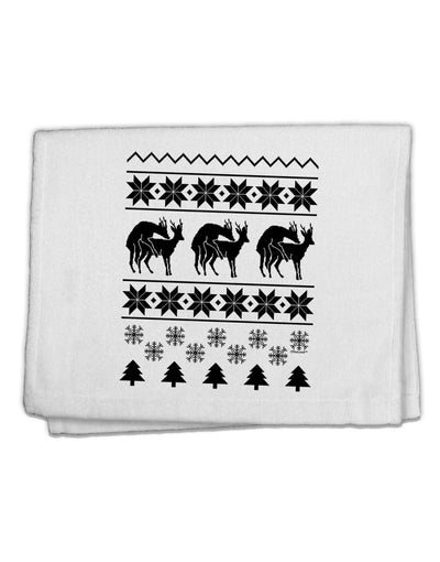 Humping Gay Reindeer 11&#x22;x18&#x22; Dish Fingertip Towel-Fingertip Towel-TooLoud-White-Davson Sales