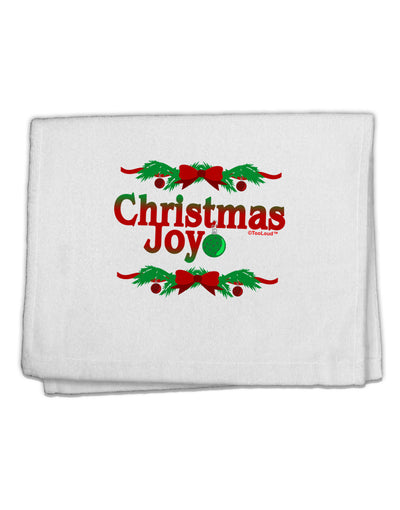 Christmas Joy Color 11&#x22;x18&#x22; Dish Fingertip Towel-Fingertip Towel-TooLoud-White-Davson Sales