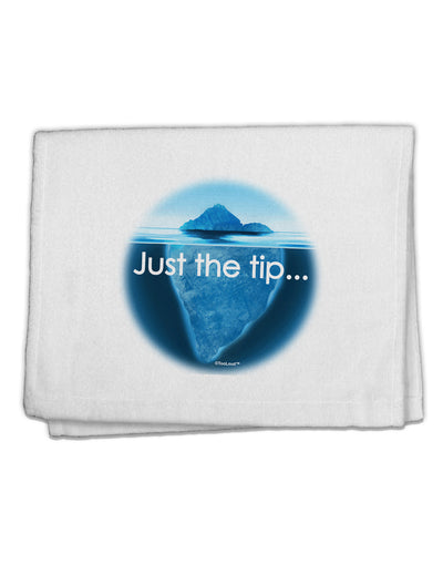 Iceberg Just the Tip 11&#x22;x18&#x22; Dish Fingertip Towel-Fingertip Towel-TooLoud-White-Davson Sales