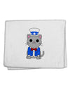 Patriotic Cat 11&#x22;x18&#x22; Dish Fingertip Towel by TooLoud-Fingertip Towel-TooLoud-White-Davson Sales