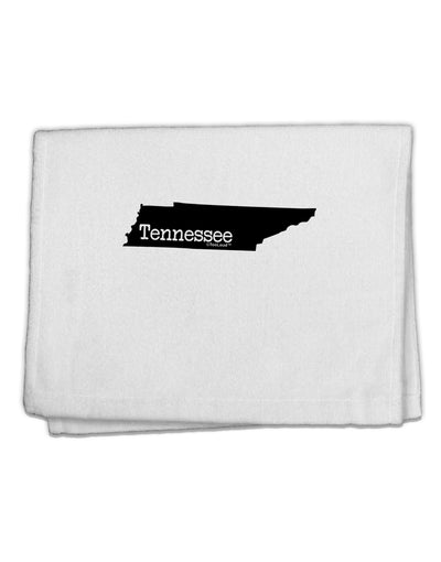 Tennessee - United States Shape 11&#x22;x18&#x22; Dish Fingertip Towel by TooLoud-Fingertip Towel-TooLoud-White-Davson Sales