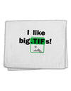 I Like Big Tifs 11&#x22;x18&#x22; Dish Fingertip Towel by TooLoud-Fingertip Towel-TooLoud-White-Davson Sales