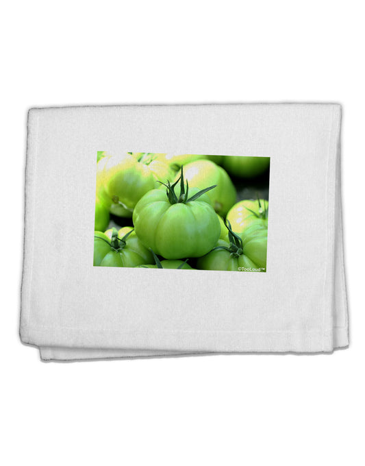 Buy Local - Green Tomatoes 11&#x22;x18&#x22; Dish Fingertip Towel-Fingertip Towel-TooLoud-White-Davson Sales