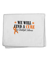 MS - We Will Find A Cure 11&#x22;x18&#x22; Dish Fingertip Towel-Fingertip Towel-TooLoud-White-Davson Sales