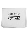 Math Club 11&#x22;x18&#x22; Dish Fingertip Towel by TooLoud-Fingertip Towel-TooLoud-White-Davson Sales