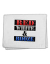 Red White & Booze 11&#x22;x18&#x22; Dish Fingertip Towel-Fingertip Towel-TooLoud-White-Davson Sales