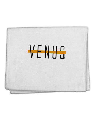 Planet Venus Text Only 11&#x22;x18&#x22; Dish Fingertip Towel by TooLoud-Fingertip Towel-TooLoud-White-Davson Sales