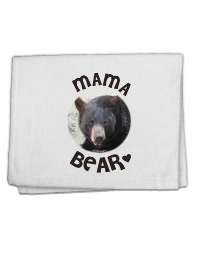 Black Bear - Mama Bear 11&#x22;x18&#x22; Dish Fingertip Towel-Fingertip Towel-TooLoud-White-Davson Sales