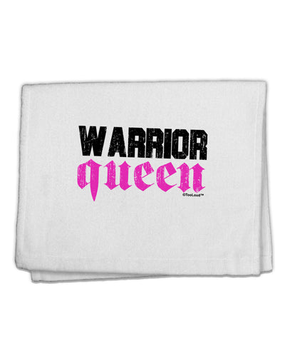 Warrior Queen Pink Script 11&#x22;x18&#x22; Dish Fingertip Towel-Fingertip Towel-TooLoud-White-Davson Sales