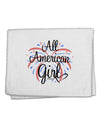 All American Girl - Fireworks and Heart 11&#x22;x18&#x22; Dish Fingertip Towel by TooLoud-Fingertip Towel-TooLoud-White-Davson Sales