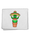 Fiesta Cactus Poncho 11&#x22;x18&#x22; Dish Fingertip Towel by TooLoud-Fingertip Towel-TooLoud-White-Davson Sales