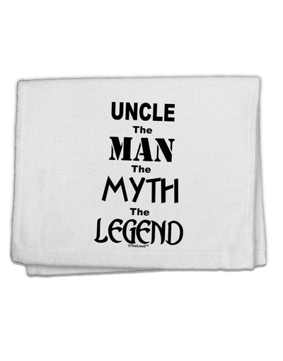 Uncle The Man The Myth The Legend 11&#x22;x18&#x22; Dish Fingertip Towel by TooLoud-TooLoud-White-Davson Sales