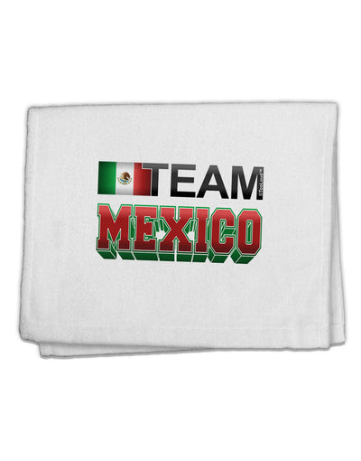 Sporty Team Mexico 11&#x22;x18&#x22; Dish Fingertip Towel-Fingertip Towel-TooLoud-White-Davson Sales