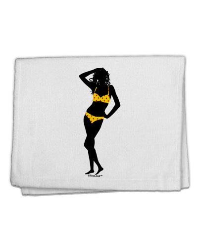 Polka Dot Bikini Shadow 11&#x22;x18&#x22; Dish Fingertip Towel by TooLoud-Fingertip Towel-TooLoud-White-Davson Sales