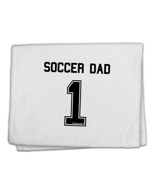Soccer Dad Jersey 11&#x22;x18&#x22; Dish Fingertip Towel by TooLoud-Fingertip Towel-TooLoud-White-Davson Sales