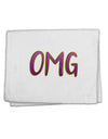 OMG 11&#x22;x18&#x22; Dish Fingertip Towel by TooLoud-Fingertip Towel-TooLoud-White-Davson Sales