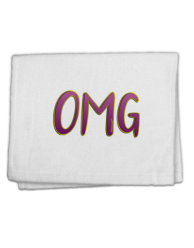 OMG 11&#x22;x18&#x22; Dish Fingertip Towel by TooLoud-Fingertip Towel-TooLoud-White-Davson Sales