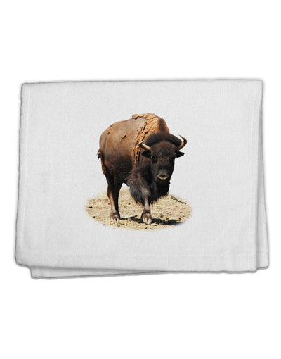 Strong Bison Cutout 11&#x22;x18&#x22; Dish Fingertip Towel-Fingertip Towel-TooLoud-White-Davson Sales