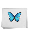 Big Blue Butterfly 11&#x22;x18&#x22; Dish Fingertip Towel-Fingertip Towel-TooLoud-White-Davson Sales