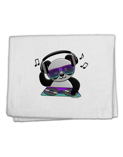 Panda DJ 11&#x22;x18&#x22; Dish Fingertip Towel-Fingertip Towel-TooLoud-White-Davson Sales