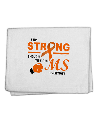 MS - I Am Strong 11&#x22;x18&#x22; Dish Fingertip Towel-Fingertip Towel-TooLoud-White-Davson Sales